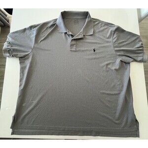 Polo Ralph Lauren Performance Shirt Men’s 4XB Big Black Pony Golf Stretch Casual